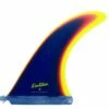 Koalition California Classic 8.5 Inch Longboard Fin In Blue/Yellow -Mystic Sale koalition california classic longboard fin in blue yellow 1