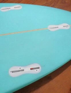 Rebel Mini Mal Surfboard - Light Blue Tail Dip -Mystic Sale lstmbjdg 1