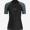 Orca Womens Bossa Rash Vest/Surf T-Shirt - Black -Mystic Sale maa2tt01 01 orca bossa rash vest women black surf t shirt black 750x1000