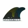 Futures Mayhem Medium Thruster Fins - Blue / Yellow -Mystic Sale mayhem thruster size medium yellow