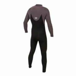 Ocean And Earth Free-Flex 4/3mm Chest Zip Wetsuit - Charcoal -Mystic Sale mens freeflex chest zip steamer charcoal back 768x768 1