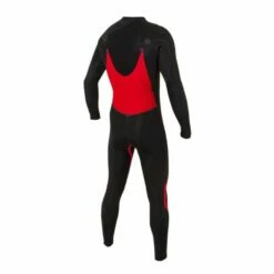 Ocean And Earth Free-Flex 4/3mm Chest Zip Wetsuit - Charcoal -Mystic Sale mens freeflex chest zip steamer charcoal inside back 768x768 1