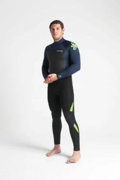 C Skins Legend 4/3mm Back Zip Wetsuits 2024 - Black / Blue