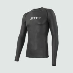 Zone3 Neoprene Long Sleeve Mens Under Wetsuit Baselayer - Black