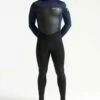 C-Skin Legend 5/3mm Back Zip Wetsuit 2024 - Black / Slate Navy