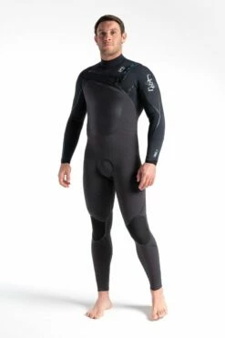 C Skins Wired 4/3mm LQS Chest Zip Wetsuit 2024 - Meteor
