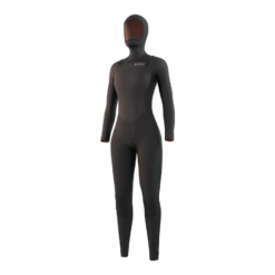 Mystic Gem Hooded 6/4mm Womens Winter Wetsuit 2024 - Black