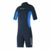 Mystic Star 3/2mm Kids Shorty Wetsuit 2023 - Black / Blue -Mystic Sale mystic kids shorty