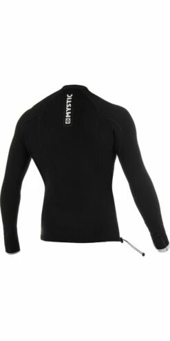 Mystic Majestic 2mm Mens Long Sleeve Neoprene Vest - Black/White -Mystic Sale mystic mens majestic 2mm long sleeve wetsuit top 210139 black white 0.1000x2000