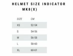 Mystic MK8 Watersport Helmet - Sea Salt Green -Mystic Sale mystic helmet size chart 1