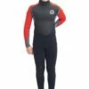 OA Hype 4/3mm Boys Back Zip Wetsuit 2024 - Black -Mystic Sale oa hype boys1