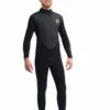 OA Hype 4/3mm Mens Back Zip Wetsuit 2024 - Black -Mystic Sale oa hype mens1