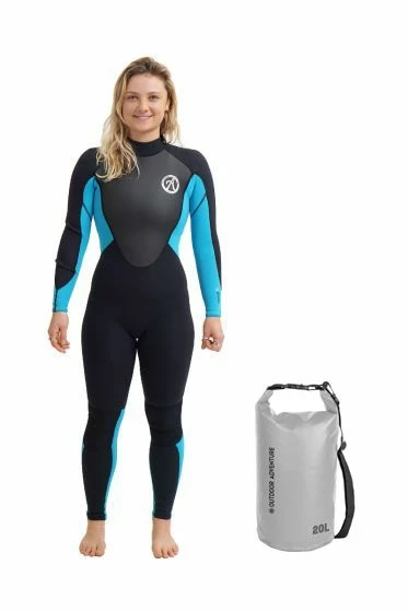 OA Classic 3/2mm Womens Back Zip Wetsuit 2023 - FREE 20L WETSUIT DRY BAG 3 OA Classic 3/2mm Womens Back Zip Wetsuit 2023 - FREE 20L WETSUIT DRY BAG