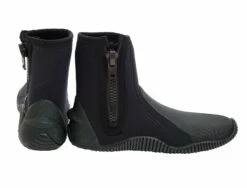 Outdoor Adventure 5mm Zipped Wetsuit Boots - Black -Mystic Sale oa zipped boot2