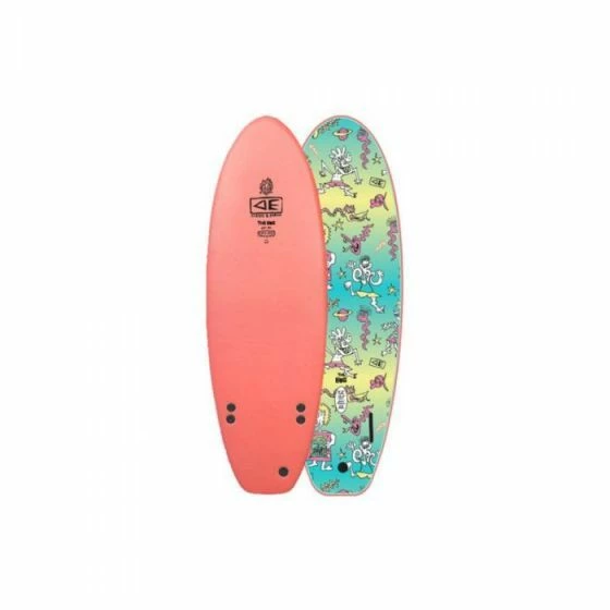 Ocean & Earth 6ft Freaks Bug Softboard - Coral
