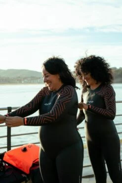 Orca Vitalis TRN Womens Openwater Wetsuit 2023 - Black -Mystic Sale orcamaris 8 large