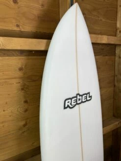 Rebel Hybrid Shortboard Surfboard - White -Mystic Sale photo apr 20 12 02 52