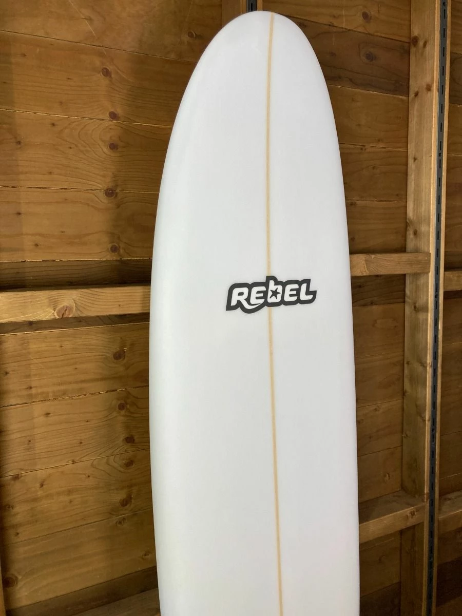 Rebel Mini Mal Surfboard - White 8 Rebel Mini Mal Surfboard - White - Image 6