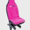 Dryrobe Water-Repellent Single Car Seat Cover - Black/Pink -Mystic Sale pink single 1 2024x2024