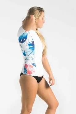 C-Skins UV Premium Womens Short Sleeve Rash Vest -Mystic Sale prem rash v 5