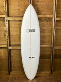 Rebel Bean Surfboard - White -Mystic Sale rebel bean white