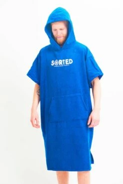 Sorted Surf Premium Hooded Changing Robe - Royal Blue