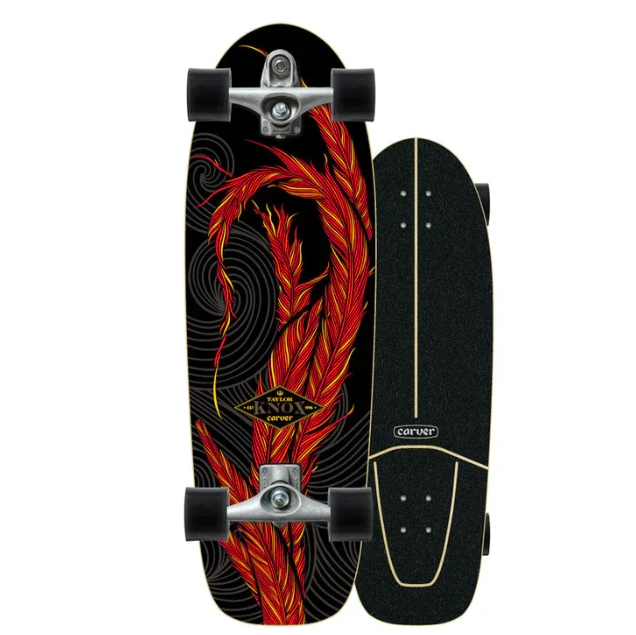 Carver Knox Phoenix 31.25" Surf Skateboard - C7 Trucks 3 Carver Knox Phoenix 31.25" Surf Skateboard - C7 Trucks