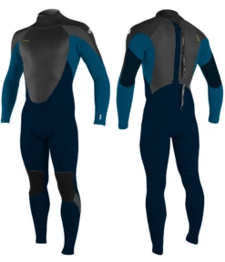 O'Neill Epic 5/4mm Youth Back Zip Wetsuit 2024 - Black/Blue