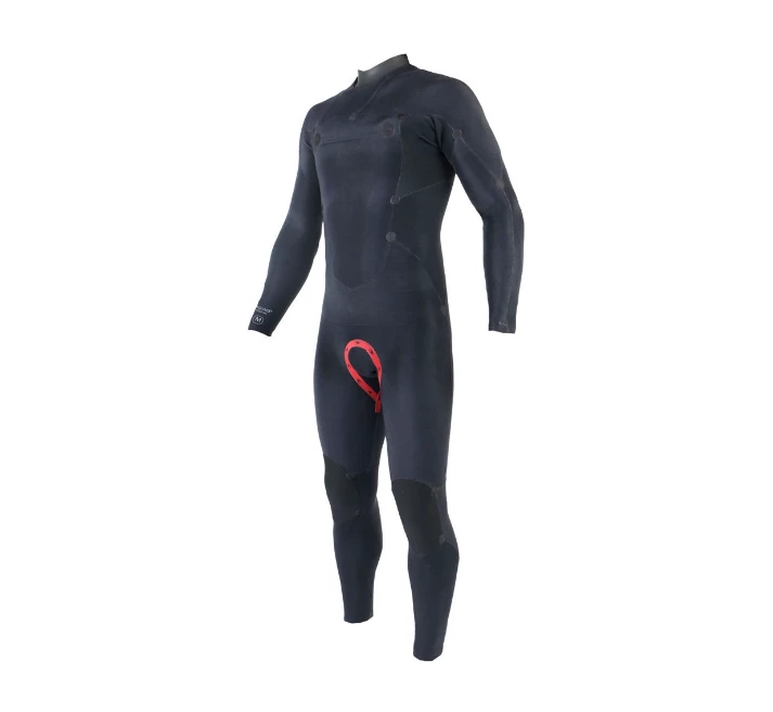 Sooruz Fly+ 3/2mm Mens Chest Zip Summer Wetsuit 2023 - Black 5 Sooruz Fly+ 3/2mm Mens Chest Zip Summer Wetsuit 2023 - Black - Image 3