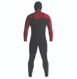 C Skins Wired+ 6/5mm Mens LQS Hooded Wetsuit 2024 - Black X/Crimson -Mystic Sale screenshot 2023 01 19 120700