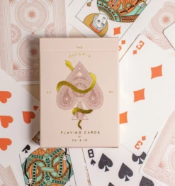 Cai And Jo The Olympia Playing Cards - Stone