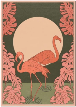 Cai And Jo Oasis A4 Print - Multi