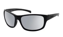 Dirty Dog Shock Polarised Sunglasses - Satin Black/Grey Polarised