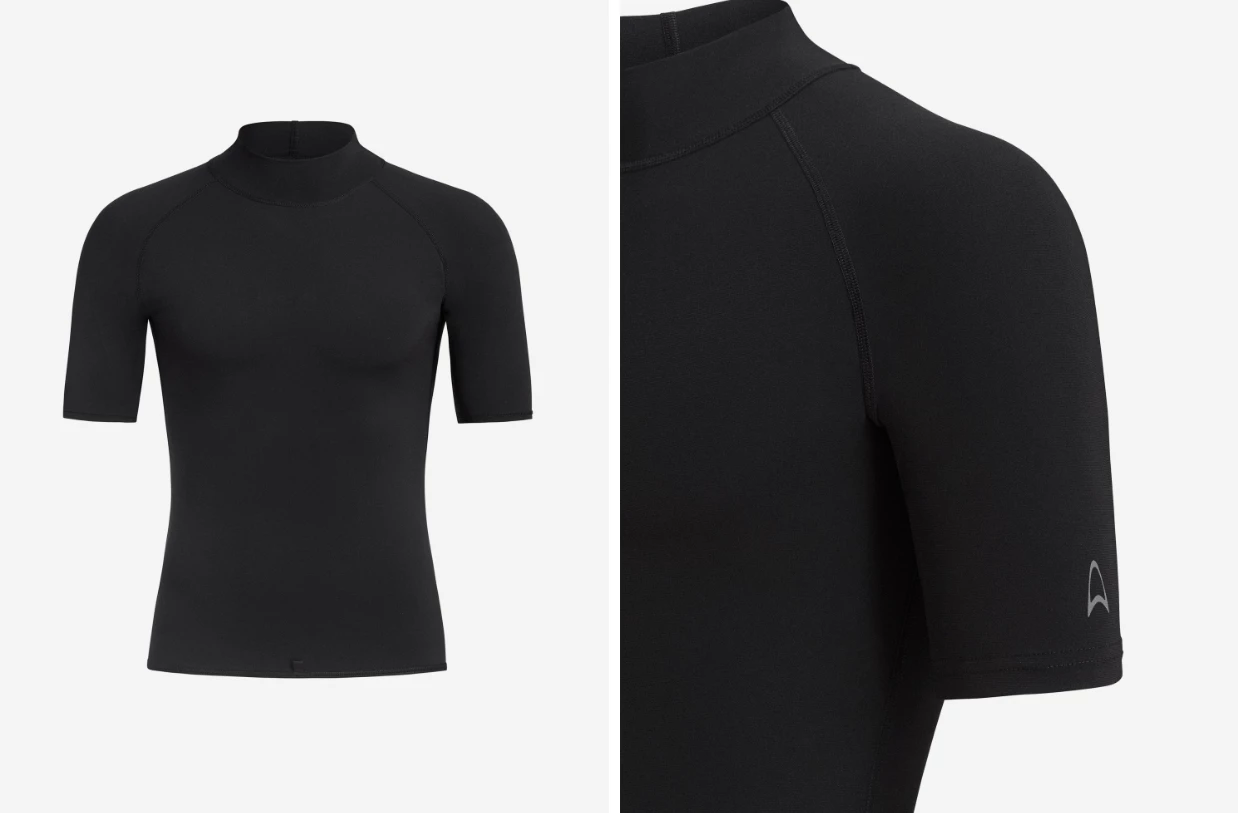 Orca Tango Mens Short Sleeve Rash Vest - Black 4 Orca Tango Mens Short Sleeve Rash Vest - Black - Image 2