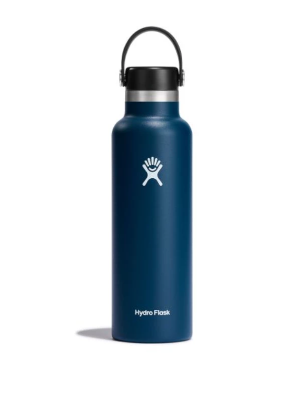 Hydro Flask 21oz Standard Mouth Water Bottle - Indigo 3 Hydro Flask 21oz Standard Mouth Water Bottle - Indigo
