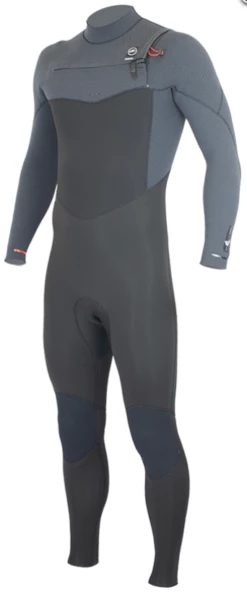 Alder Torch FX 4/3mm Chest Zip Mens Wetsuit 2023 - Black