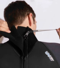 Australian Board Company Pulse 3/2mm Mens Back Zip Shorty Wetsuit - Black/Blue -Mystic Sale screenshot 2023 09 19 135612