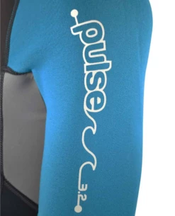 Australian Board Company Pulse 3/2mm Kids Back Zip Shorty Wetsuit - Black/Blue -Mystic Sale screenshot 2023 09 20 091951