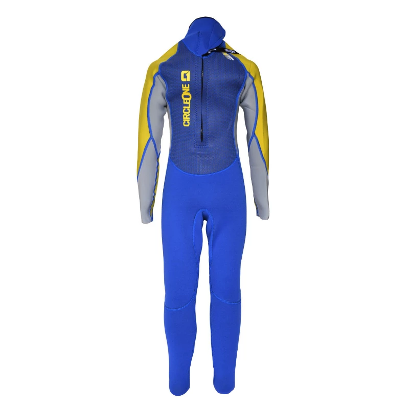 Circle One Faze 3/2mm Toddler Summer Wetsuit - Yellow 4 Circle One Faze 3/2mm Toddler Summer Wetsuit - Yellow - Image 2