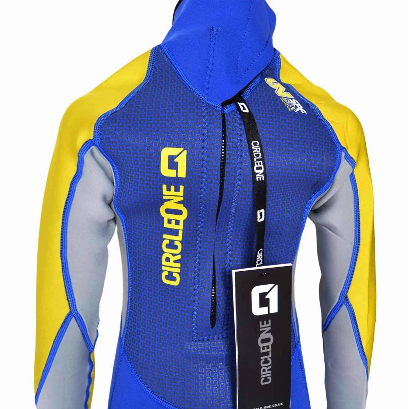 Circle One Faze 3/2mm Toddler Summer Wetsuit - Yellow 6 Circle One Faze 3/2mm Toddler Summer Wetsuit - Yellow - Image 4