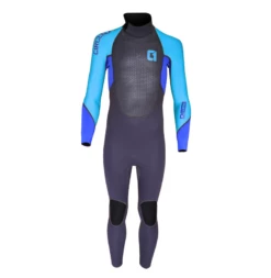 Circle One Faze 3/2mm Kids Back Zip Summer Wetsuit - Blue