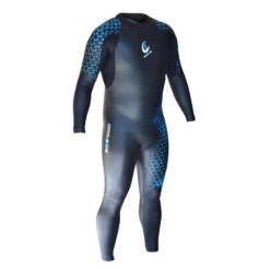 Circle One H2O PROMAX 5/4/3mm Mens GBS Open Water / Triathlon Swimming Wetsuit 2024 - Blue