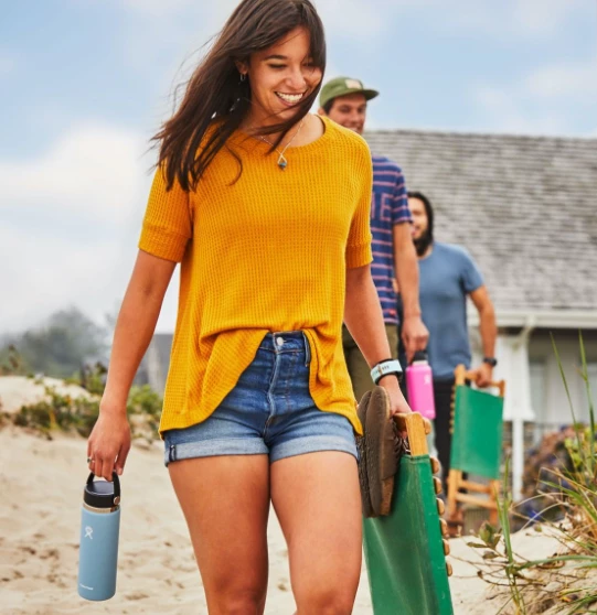 Hydro Flask 20oz (591 Ml) Wide Mouth Bottle - Dew 4 Hydro Flask 20oz (591 Ml) Wide Mouth Bottle - Dew - Image 2