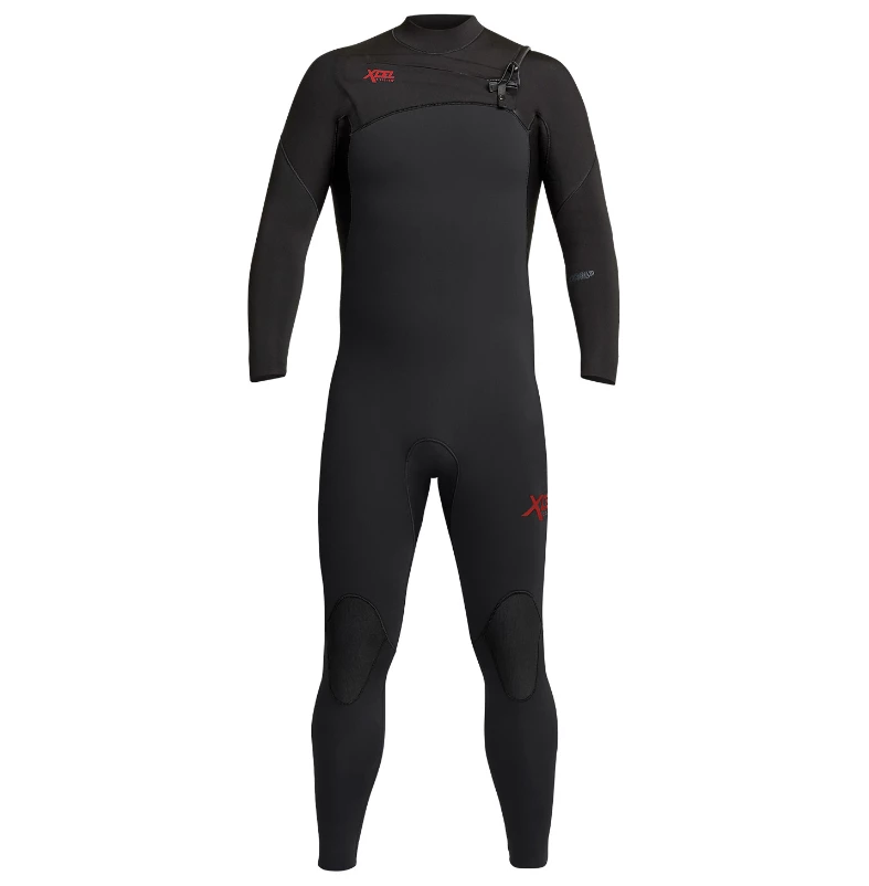 Xcel Comp 5/4mm Chest Zip Mens Wetsuit 2024 - Black 3 Xcel Comp 5/4mm Chest Zip Mens Wetsuit 2024 - Black