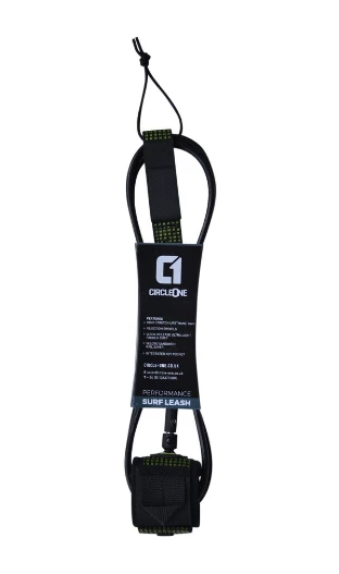 Circle One Performance 6ft Surfboard Ankle Leash - Black 4 Circle One Performance 6ft Surfboard Ankle Leash - Black - Image 2