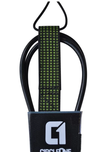 Circle One Performance 6ft Surfboard Ankle Leash - Black 5 Circle One Performance 6ft Surfboard Ankle Leash - Black - Image 3