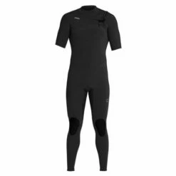 Xcel Comp 2mm Short Sleeve Chest Zip Wetsuit 2023 - Black