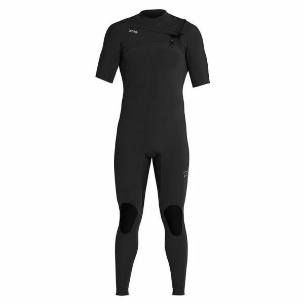 Xcel Comp 2mm Short Sleeve Chest Zip Wetsuit 2023 - Black 3 Xcel Comp 2mm Short Sleeve Chest Zip Wetsuit 2023 - Black