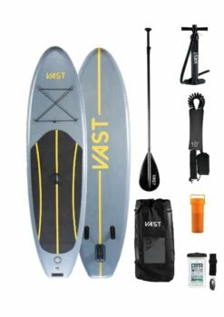 Vast 9'8" Eclipse Sport Allround ISUP Package - Charcoal/Yellow