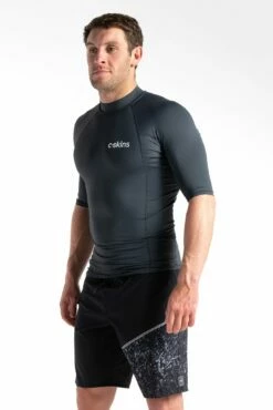 C-Skins UV Basics Mens Short Sleeve Vest -Mystic Sale ss vest 2